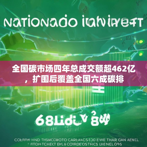 全国碳市场四年总成交额超462亿，扩围后覆盖全国六成碳排