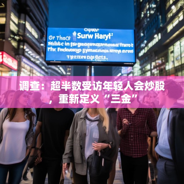 调查：超半数受访年轻人会炒股，重新定义“三金”