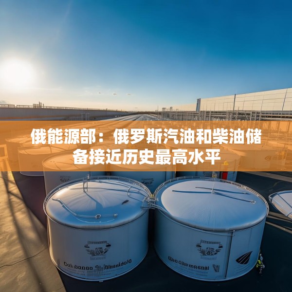 俄能源部：俄罗斯汽油和柴油储备接近历史最高水平