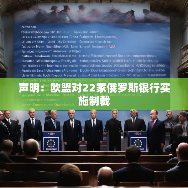 声明：欧盟对22家俄罗斯银行实施制裁