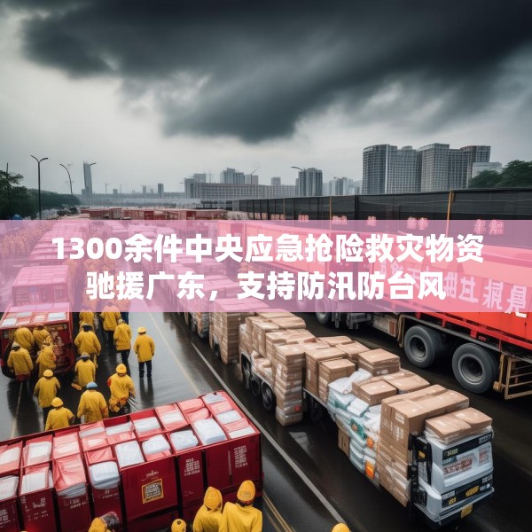 1300余件中央应急抢险救灾物资驰援广东，支持防汛防台风
