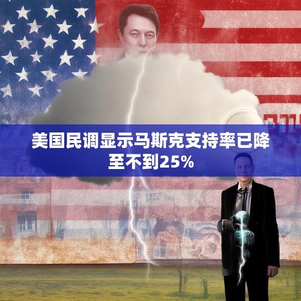 美国民调显示马斯克支持率已降至不到25%