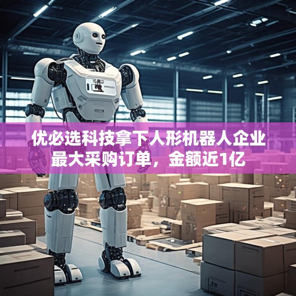 优必选科技拿下人形机器人企业最大采购订单，金额近1亿
