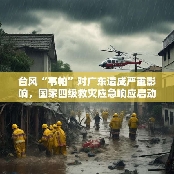 台风“韦帕”对广东造成严重影响，国家四级救灾应急响应启动