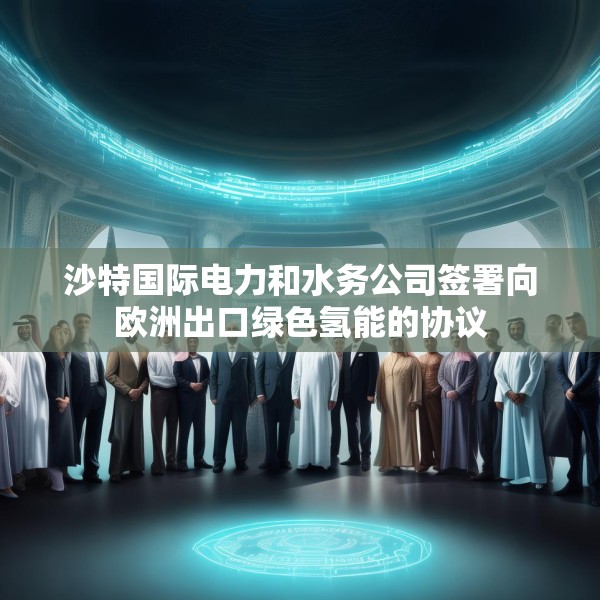 沙特国际电力和水务公司签署向欧洲出口绿色氢能的协议