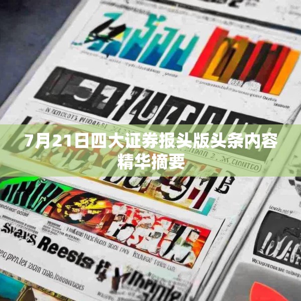 7月21日四大证券报头版头条内容精华摘要