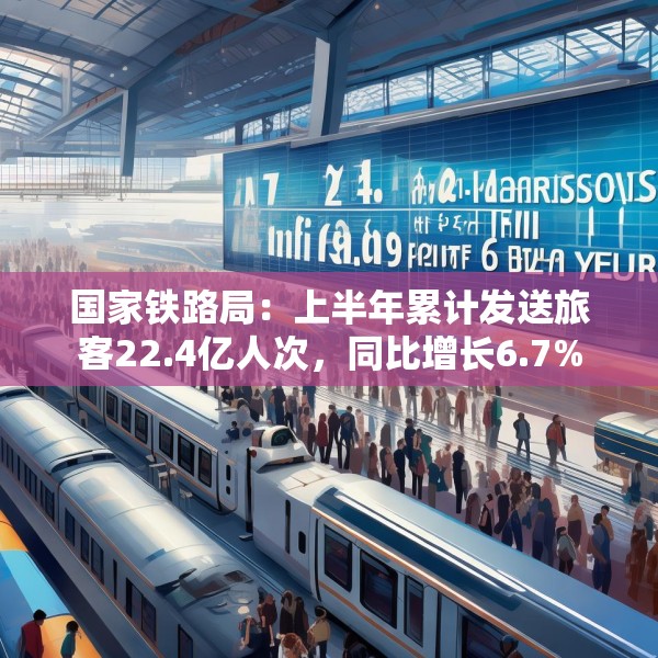 国家铁路局：上半年累计发送旅客22.4亿人次，同比增长6.7%
